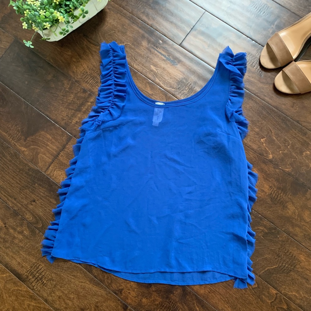 {Tini Lili} Blue Sheer‎ Top